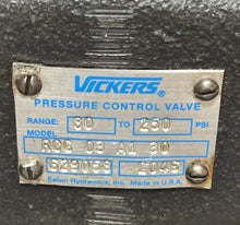 Load image into Gallery viewer, VICKERS RCG-03-A1-30 Pressure Control Valve 629058
