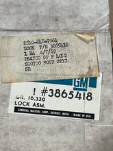 Load image into Gallery viewer, GM 3865418 Lock, Door RH 1964-1966 GMC
