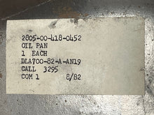 Load image into Gallery viewer, Waukesha YD357K Oil Pan 2805-00-418-0452
