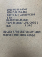 Load image into Gallery viewer, Holley Carburetor 85R-166 Parts Kit
