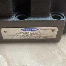 Load image into Gallery viewer, INTERNATIONAL DG08-2C-E-10 DIRECTIONAL VALVE
