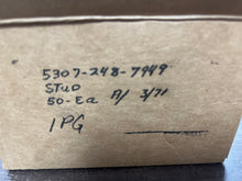 Load image into Gallery viewer, Military 5307-00-248-7949 Stud, Plain Pack of 50
