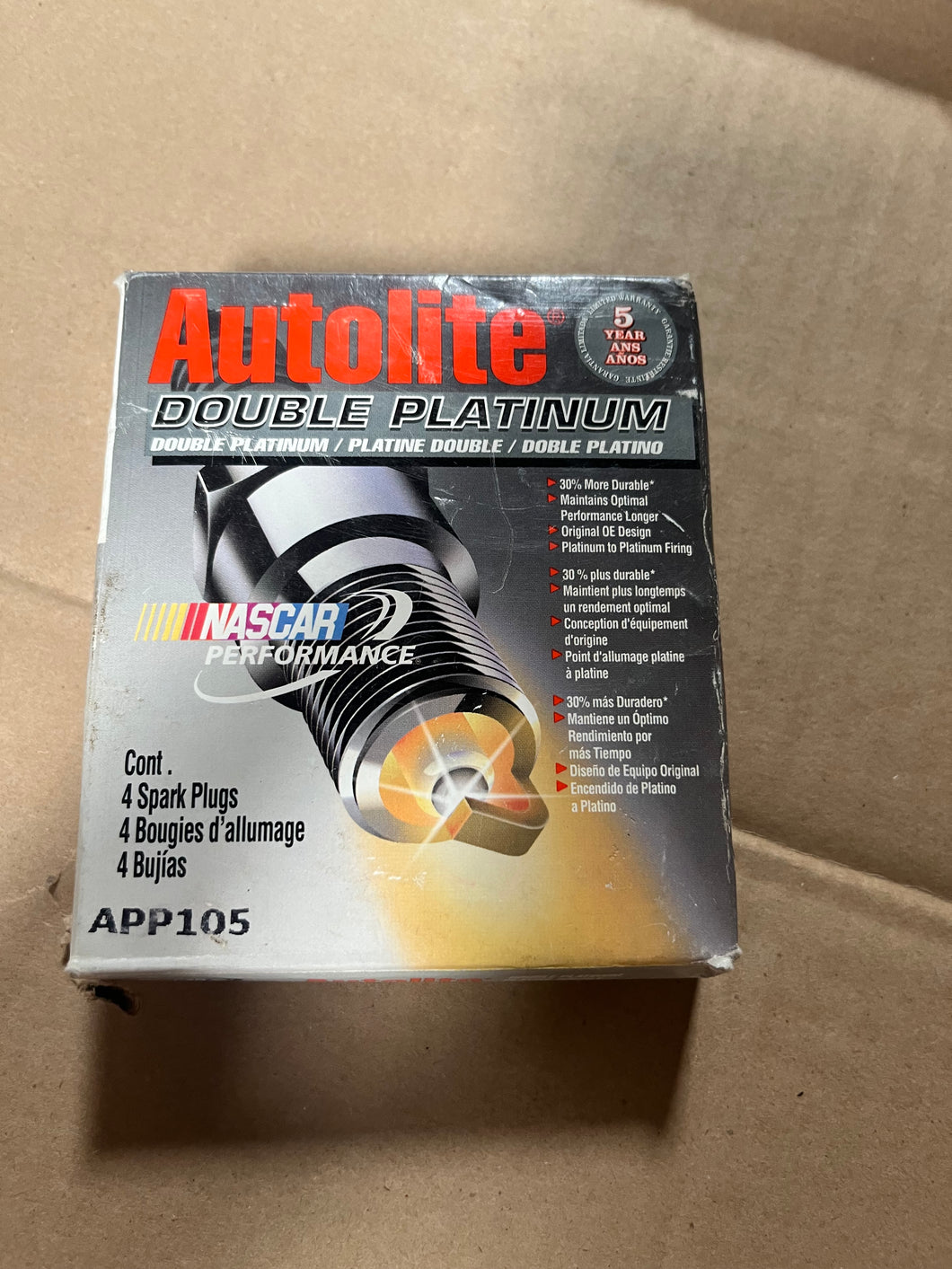 APP105 - Autolite - Double Platinum Spark Plug