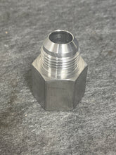 Load image into Gallery viewer, SSP Fittings J12FC Stainless Steel Adapter, 3/4-14 Female NPT To 1-1/16-12 Male
