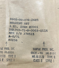Load image into Gallery viewer, OMC 378515 Roller Set, Connecting Rod Bearing 2805-00-078-2685
