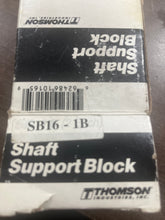 Load image into Gallery viewer, Thomson SB16-1B Shaft Support Block
