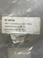 Load image into Gallery viewer, GM 3887982 Vintage Window Regulator RH 67-71 Chev GMC Truck
