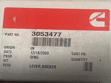 Load image into Gallery viewer, Cummins OEM 3053477 Rocker Lever Fits K19 Series Engines
