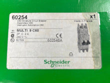 Load image into Gallery viewer, Schneider 60254 C60 Circuit Breaker 2P D 2A

