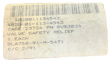 Load image into Gallery viewer, Fulflo SVB3024 Valve Saftey Relief 4820-01-113-4543
