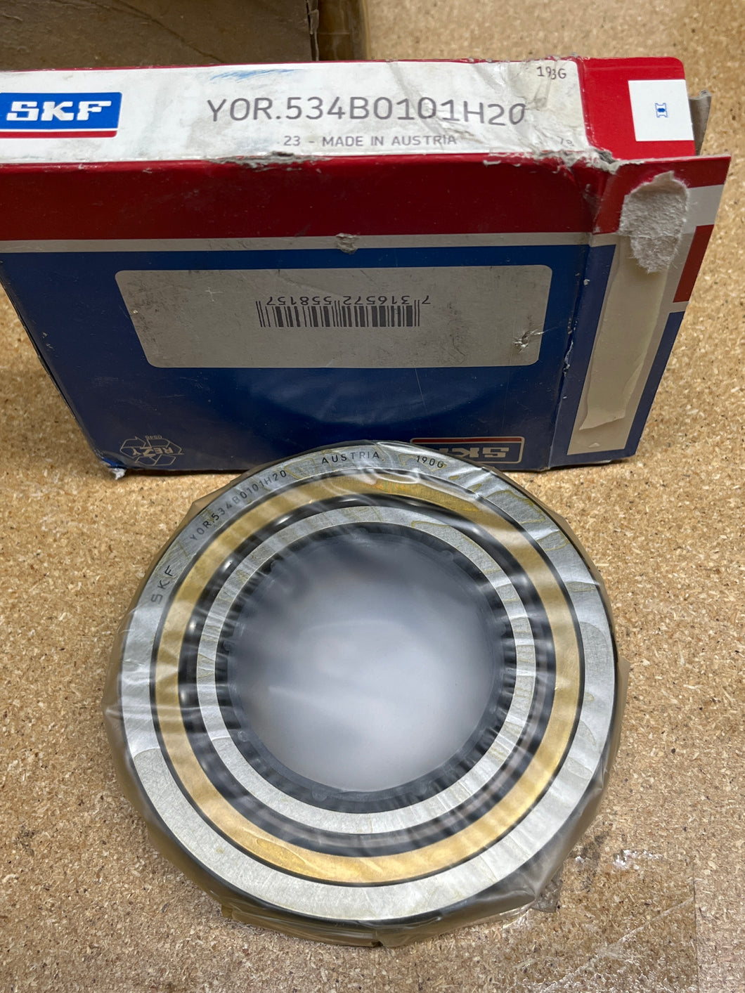 York / Frick 534B0101H20 Angular Contact Ball Bearing