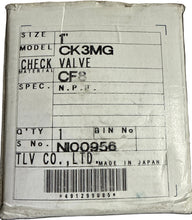 Load image into Gallery viewer, TLV Co. LTD CK3MG Check Valve
