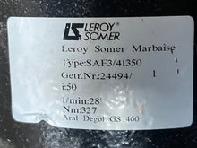 Load image into Gallery viewer, Leroy Somer SAF3/41350 Gearbox 24494
