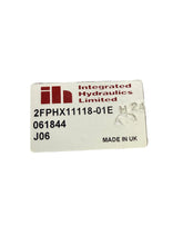 Load image into Gallery viewer, Integrated Hydraulics 2FPHX11118-01E Hydraulic Valve

