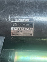Load image into Gallery viewer, Denso 28100-2051R Starter, Reman. 12 Volt, 9712809-591
