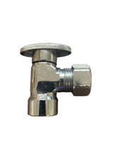 Load image into Gallery viewer, Keeney 2050PCLF Angle Valve 1/2" FIP x 7/16 - 1/2 OD
