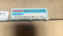 Load image into Gallery viewer, NACHI OCY-G01-B-Y-20 Modular Valve
