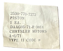 Load image into Gallery viewer, Wagner 2530-00-770-7272 Piston
