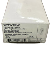 Load image into Gallery viewer, PASS &amp; SEYMOUR 2095-TRW GFCI Duplex Receptacle 20A 125VAC 60Hz
