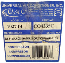 Load image into Gallery viewer, UAC C04335C Air Conditioning Compressor
