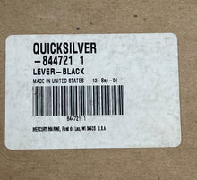 Load image into Gallery viewer, Mecury Marine 844721-1 Lever, Black
