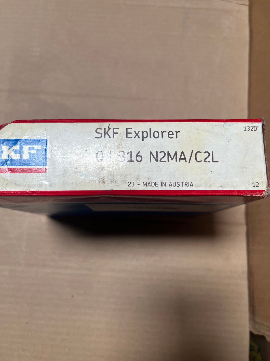 SKF QJ-316-N2MA/C2L Bearing