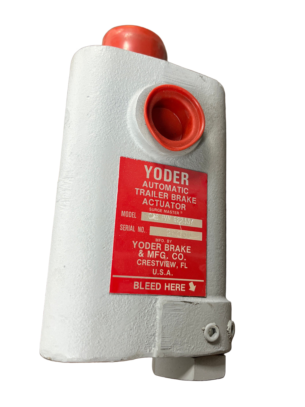 YODER 622337 Cylinder Assembly, Hydraulic Brake 2530-00-470-1716