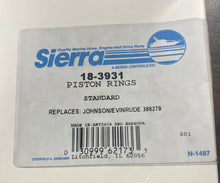 Load image into Gallery viewer, Sierra Marine 18-3931 Piston Rings Std. Johnson/Evinrude 386279
