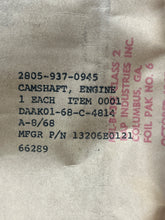 Load image into Gallery viewer, Milatary Standard 13206E0121 Camshaft 2805-00-937-0945 Mule 4A032 M274
