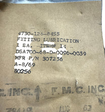 Load image into Gallery viewer, Military 307256 Fitting Lubrication
