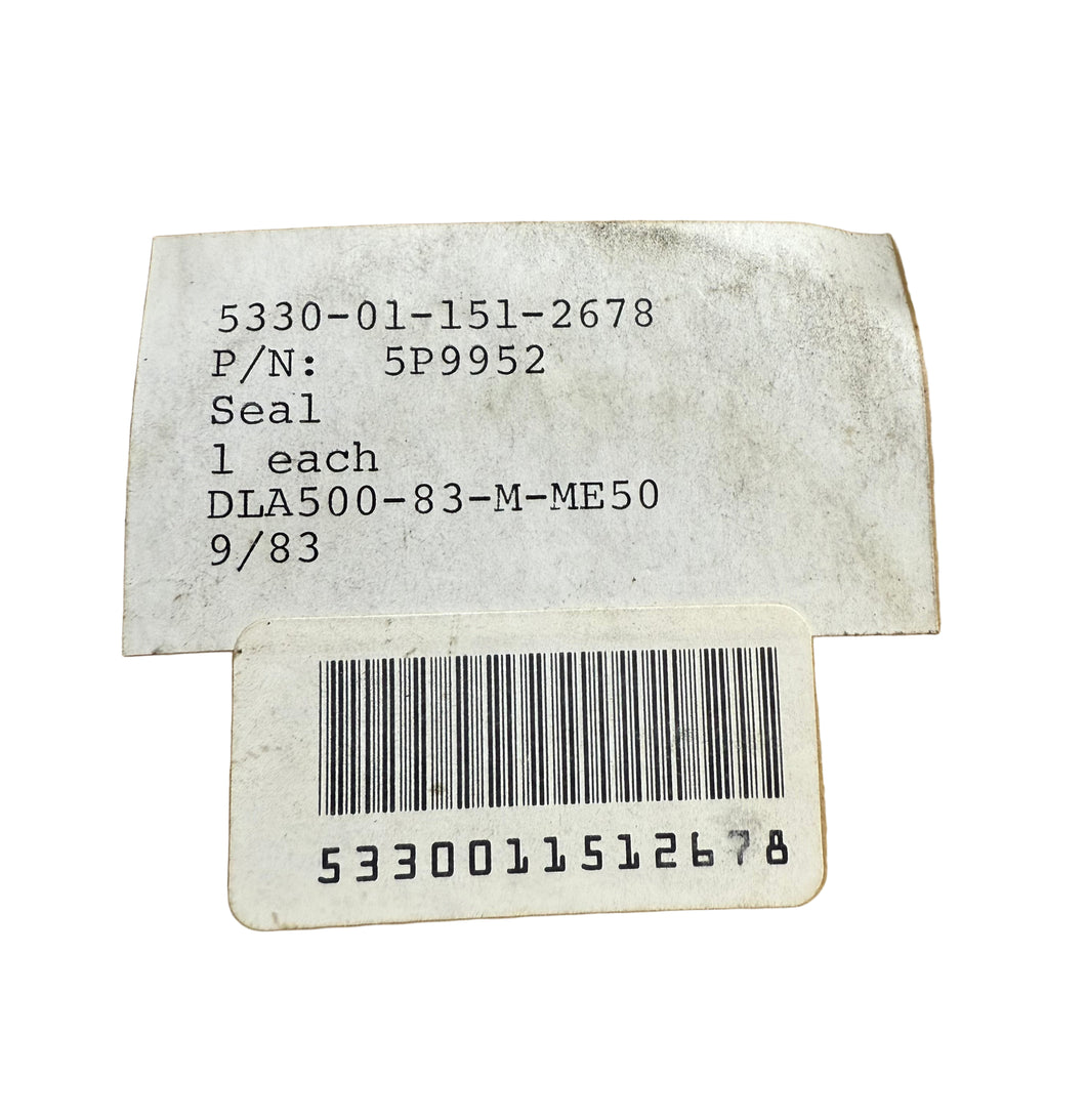 Caterpillar 5P9952 Seal 5330-01-151-2678