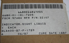 Load image into Gallery viewer, Eaton Aerospace Tedeco 3Z107 Liquid Sight Indicator 6680-01-181-7205
