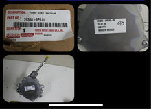 Load image into Gallery viewer, Toyota 29300-0P011 Vacuum Pump 29300-0P030-00
