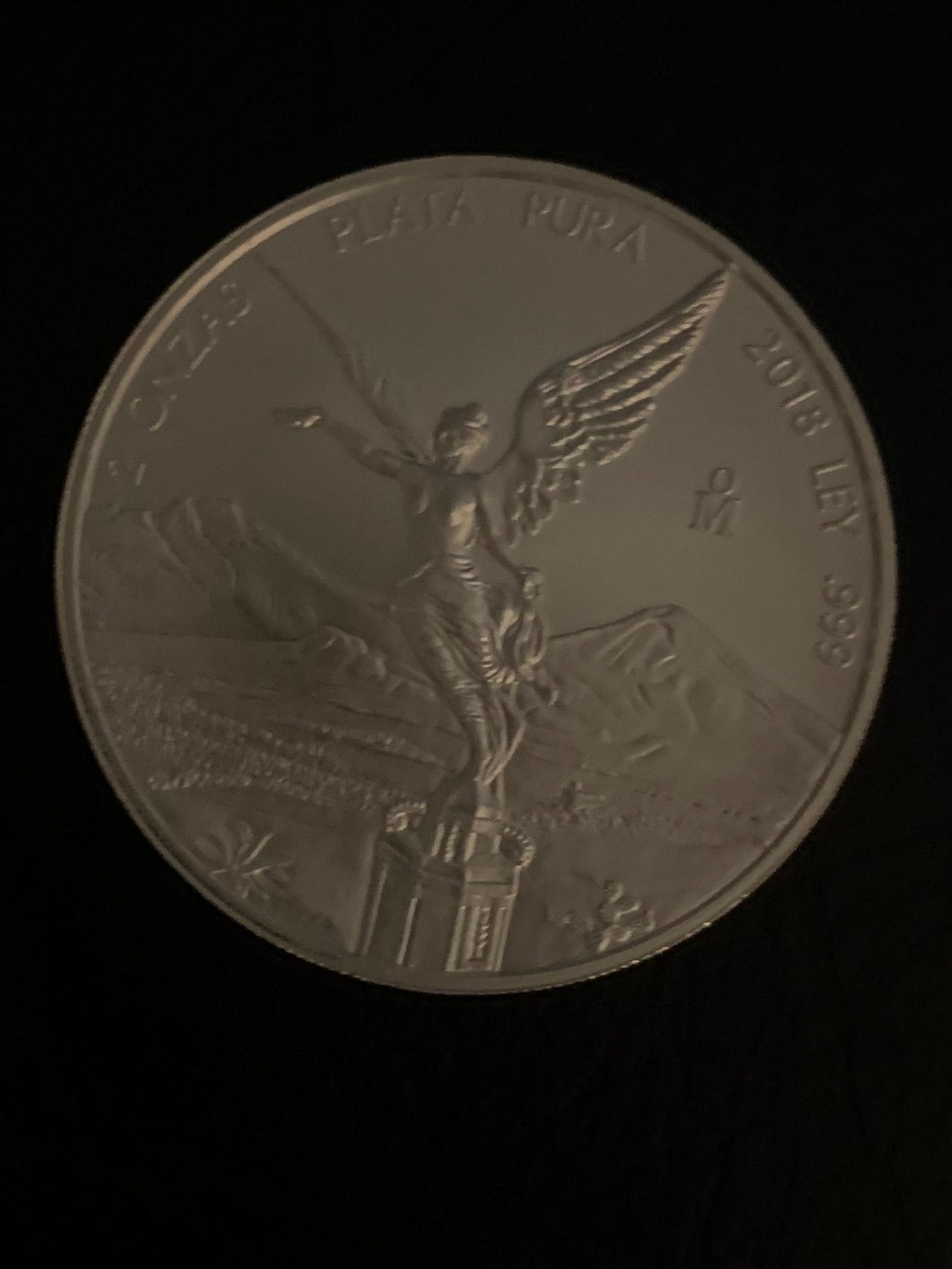 2018 2 oz Mexican Silver Libertad Coin