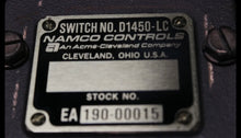 Load image into Gallery viewer, Namco EA190-00015 Sensitive Switch Brass, D1450-LC
