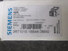 Load image into Gallery viewer, SIEMENS 3RT1015-1BB44-3MA0 CONTACTOR 24V
