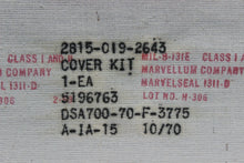 Load image into Gallery viewer, Detroit Diesel 5196763 Blower Cover Kit Series V71 2815-00-019-2643
