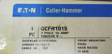 Load image into Gallery viewer, EATON QCFH1015 Industrial Thermal-Magnetic Circuit Breaker
