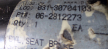 Load image into Gallery viewer, Clark Forklift 2812273 Cylinder, Seat Brake
