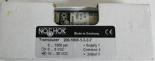 Load image into Gallery viewer, Noshok 20010001227 Pressure Transducer 200-1000-1-2-2-7
