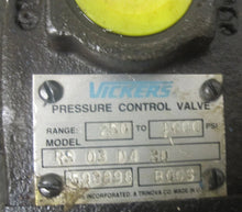 Load image into Gallery viewer, Vickers RS-03-D4-30 Pressure Control Valve 593898
