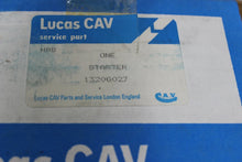 Load image into Gallery viewer, Lucas CAV 1320G027 Starter Komatsu 306655R92
