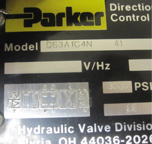Load image into Gallery viewer, Parker D63A1C4N-41 Directional Control Valve
