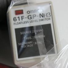 Load image into Gallery viewer, Omron 61F-GP-NH3 Floatless Level Switch 200VAC
