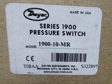 Load image into Gallery viewer, Dwyer 1900-10-MR Pressure Switch
