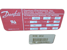 Load image into Gallery viewer, DANFOSS 03282 DC MOTOR
