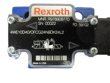 Load image into Gallery viewer, Rexroth Hyd. R978908770 Dir. Val.
