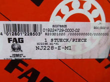 Load image into Gallery viewer, FAG NJ228-E-M1 Cylindrical roller bearing140x250x42mm
