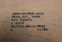 Load image into Gallery viewer, Mtc Gear Corp. 535662 Matched Spur Gear Set
