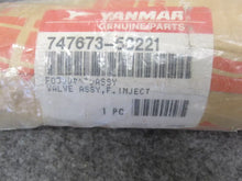 Load image into Gallery viewer, Yanmar 747673-53221 Valve Assy, Injection
